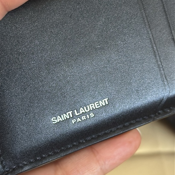 Saint Laurent Fragments Cardholder Black - Picture 7 of 15